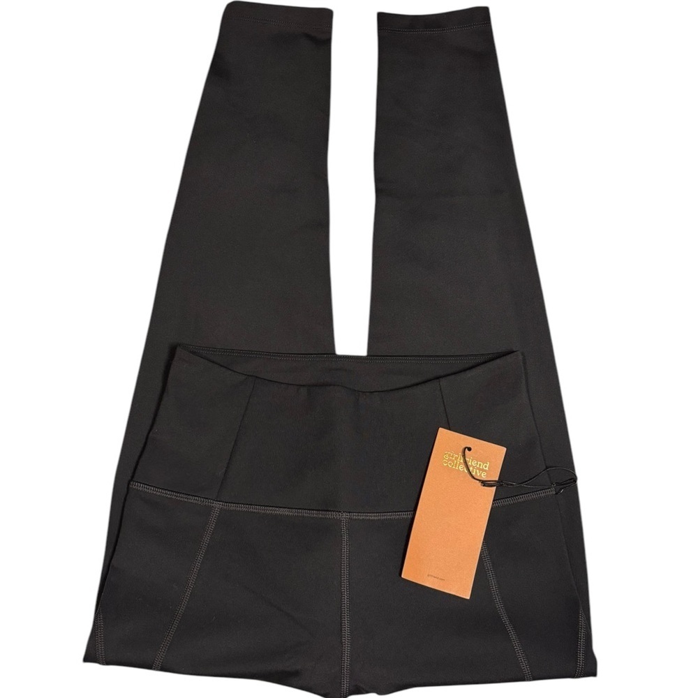NWT | Girlfriend Collective | High Waist 7/8 Black
Leggings | Sz s